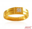 22K CZ Stones Ring - Click here to buy online - 540 only..