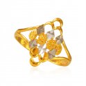 22k Gold Two Tone Ladies Ring - Click here to buy online - 239 only..