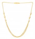 22K Gold Two Tone Chain - Click here to buy online - 1,439 only..
