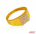 Mens Signity Ring (22K Gold) - Click here to buy online - 590 only..