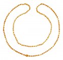 22 Karat Gold Holy White Tulsi Mala - Click here to buy online - 542 only..