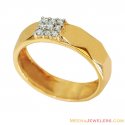 Mens Sturdy Diamond Ring 18K - Click here to buy online - 1,504 only..