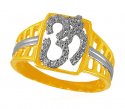22k OM Mens Stones Ring - Click here to buy online - 692 only..