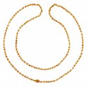 22Kt Gold White Tulsi Mala - Click here to buy online - 643 only..