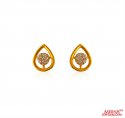22 Kt Gold CZ Earrings - Click here to buy online - 258 only..