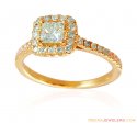 18 K Gold Solitaire Ring - Click here to buy online - 3,467 only..