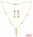 22k Gold Dokia Set  - Click here to buy online - 973 only..