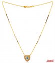 22KT Mangalsutra - Click here to buy online - 889 only..