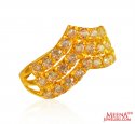 22Kt Gold CZ Ring - Click here to buy online - 399 only..