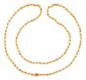 22Kt Gold White Tulsi Mala - Click here to buy online - 533 only..