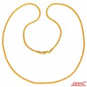 22K Yellow Gold Chain  - Click here to buy online - 1,127 only..