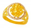 22K Mens OM Ganesha Ring - Click here to buy online - 714 only..