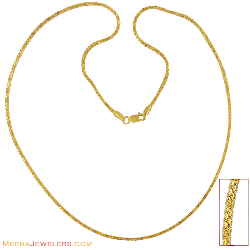 18 inch gold box chain