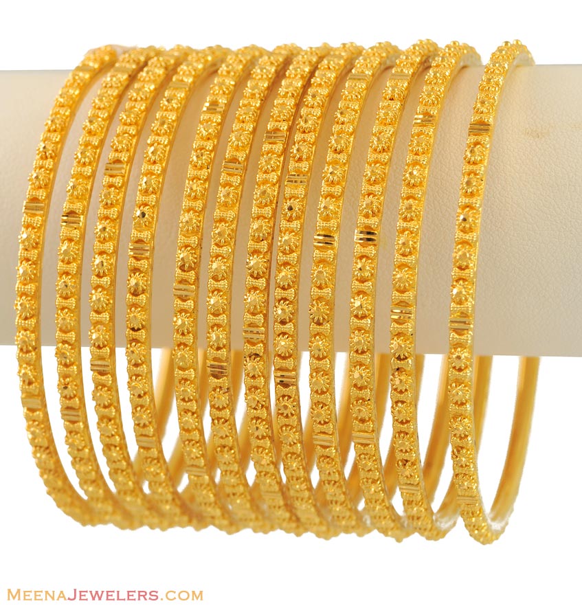 Pin Gold Bangles Churi on Pinterest