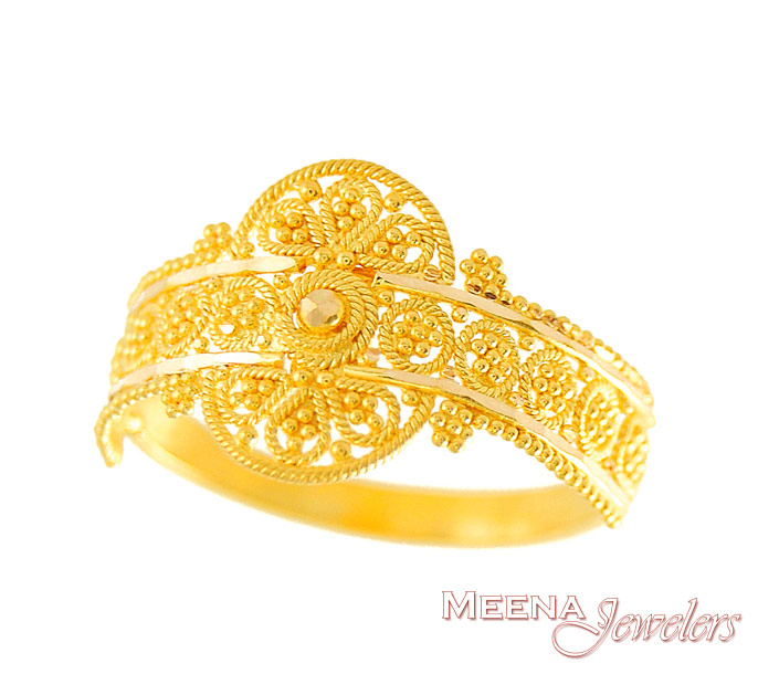 beautiful gold rings for girl