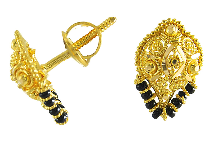 gold ear rings