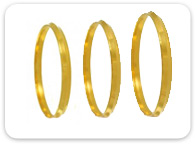 Bangles >  Mens Gold Kada > 