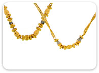 Necklace ( Chains) >  22Kt Gold Fancy Chains > 