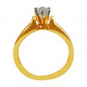  [ Diamond Rings > 18K Yellow Gold Diamond Ring  ]