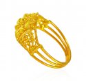  [ Ladies Gold Ring > 22Kt Yellow Gold Ladies Ring  ]
