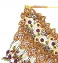 Close up view of 22 Kt Gold Bridal Set [ Bridal Necklace Sets > 22 Kt Gold Bridal Set  ]
