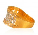  [ Religious Rings > 22K Gold Religious Ladies Ring  ]