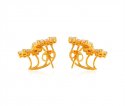  [ Precious Stone Earrings > 22K Gold Ruby With Pearl Earrings  ]