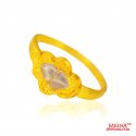 22kt Gold Baby Ring for kids - Click here to buy online - 140 only..
