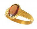 Click here to View - 22kt  Birthstone Ring (Gomed) 