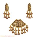 Click here to View - Gold Antique Pendant Set 