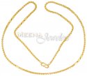 22 Kt Gold Mens Chain - Click here to buy online - 693 only..