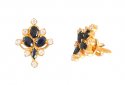 Click here to View - 22Kt Gold Sapphire Earring 
