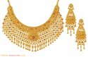 Gold 3 Tone Bridal Set