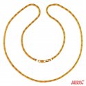 22K Gold 22 Inches Chain - Click here to buy online - 573 only..