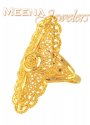 22Kt Ladies Ring (Filigree Work) - Click here to buy online - 225 only..