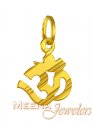 22Kt Om Pendant - Click here to buy online - 60 only..