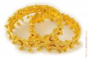 Three Tone Kada with Googri - Click here to buy online - 2,754 only..