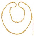 Fancy long chain (22k gold)