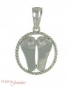 18Kt White Gold Paduka - Click here to buy online - 384 only..