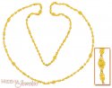 Click here to View - 22Kt Gold Long Chain (26 inch) 