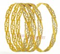 22Kt Gold Two Tone Bangles - Click here to buy online - 2,087 only..