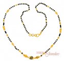 22K Gold MangalSutra (18 inch) - Click here to buy online - 343 only..