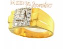 22Kt Gold Mens Signity Ring - Click here to buy online - 373 only..