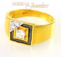 22Kt Gold Mens Signity Ring - Click here to buy online - 319 only..