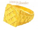 22Kt Gold Mens Ring - Click here to buy online - 270 only..