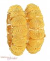 Click here to View - 21k Wide Bangle Pair with screw 