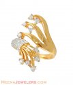 Signity Ring With beautiful design - Click here to buy online - 369 only..