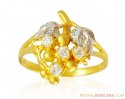 Click here to View - 22k Fancy Signity Stone Ring 