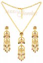 22Kt Gold Diamond Necklace Sets - Click here to buy online - 7,499 only..