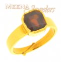 Click here to View - 22kt Gold Birthstone Ring with Gomed 